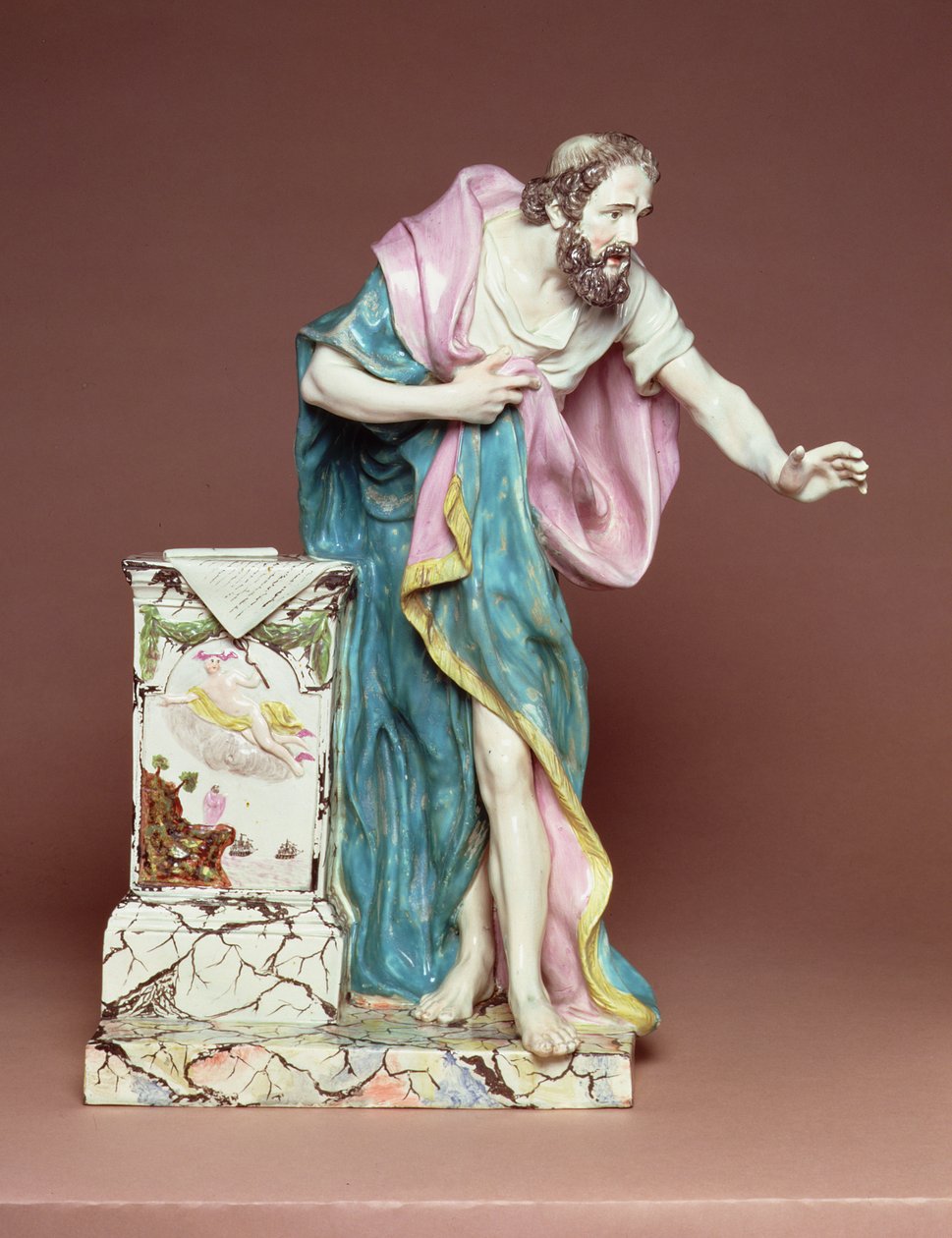 Figurine de Démosthène, Burslem, Staffordshire, c.1790 - Enoch Wood
