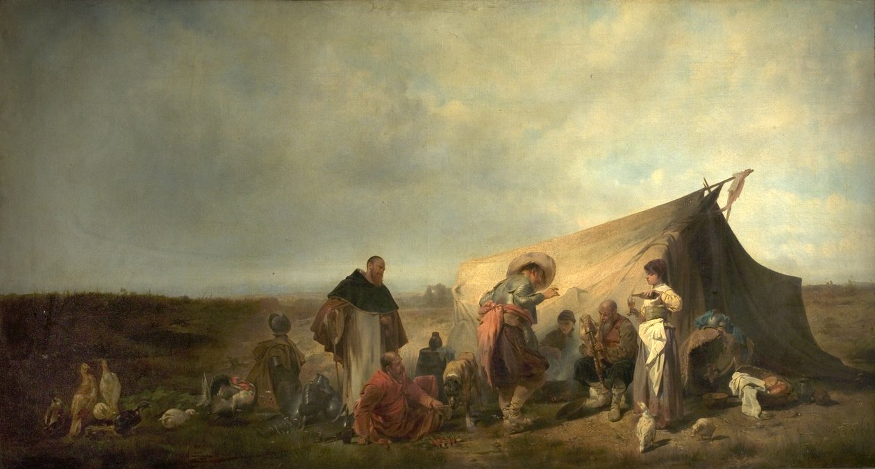 Campement militaire - Enrico Pacsano