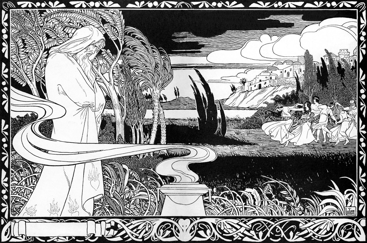 Isaïe par Ephraim Moses Lilien - Ephraim Moses Lilien