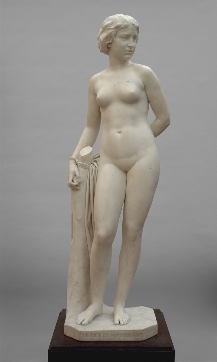 La captive blanche - Erastus Dow Palmer