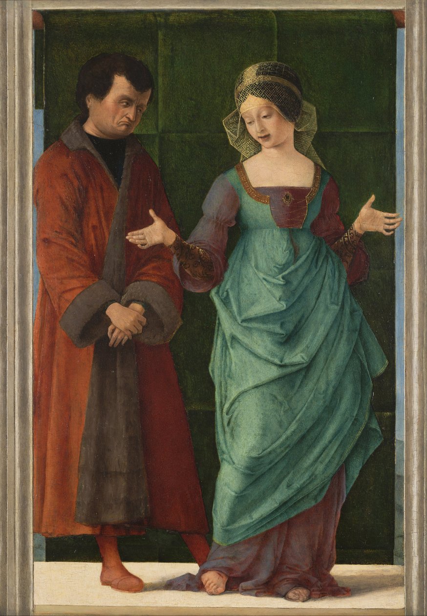 Portia et Brutus - Ercole de Roberti