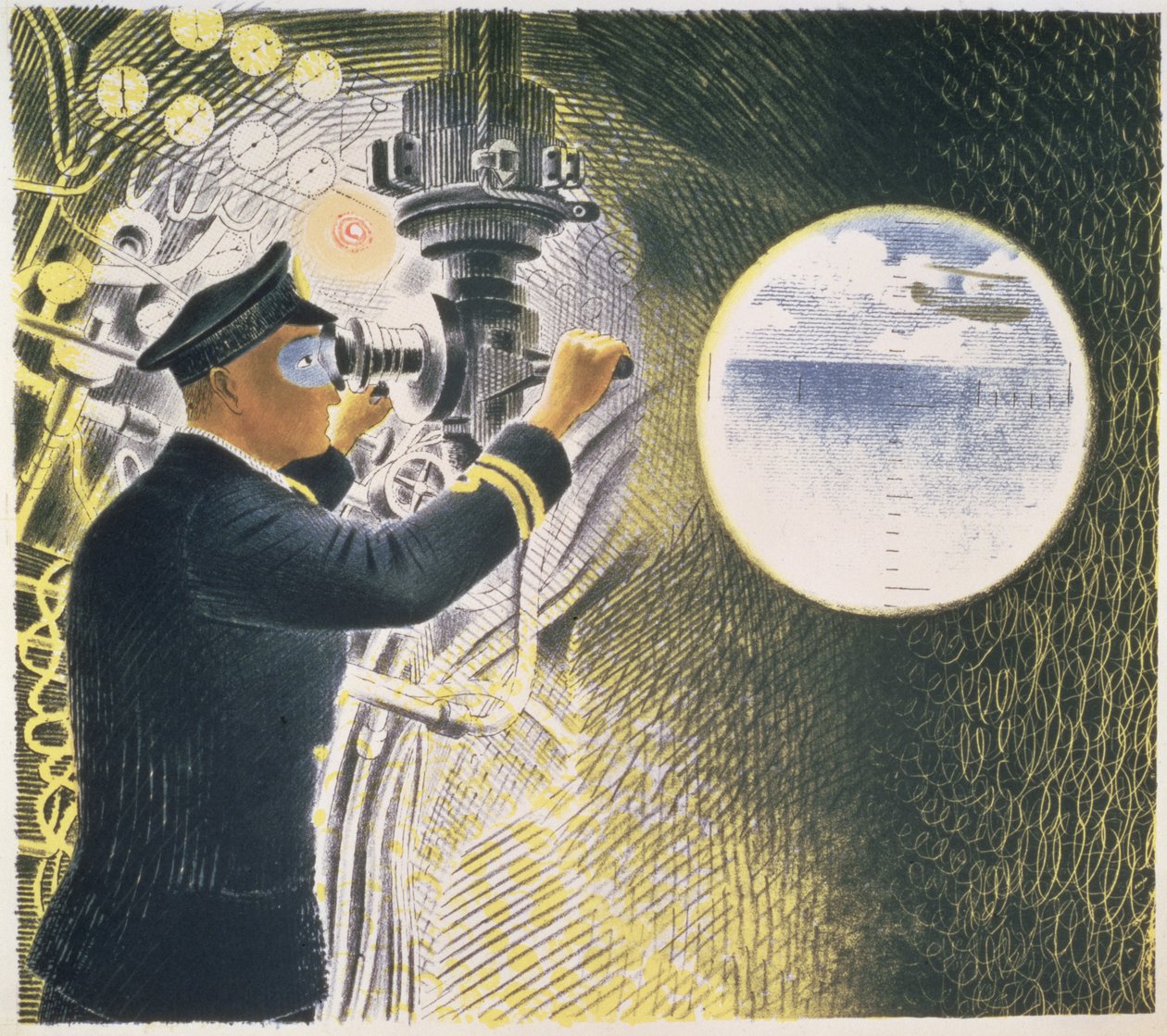 Sous-marin - Eric Ravilious
