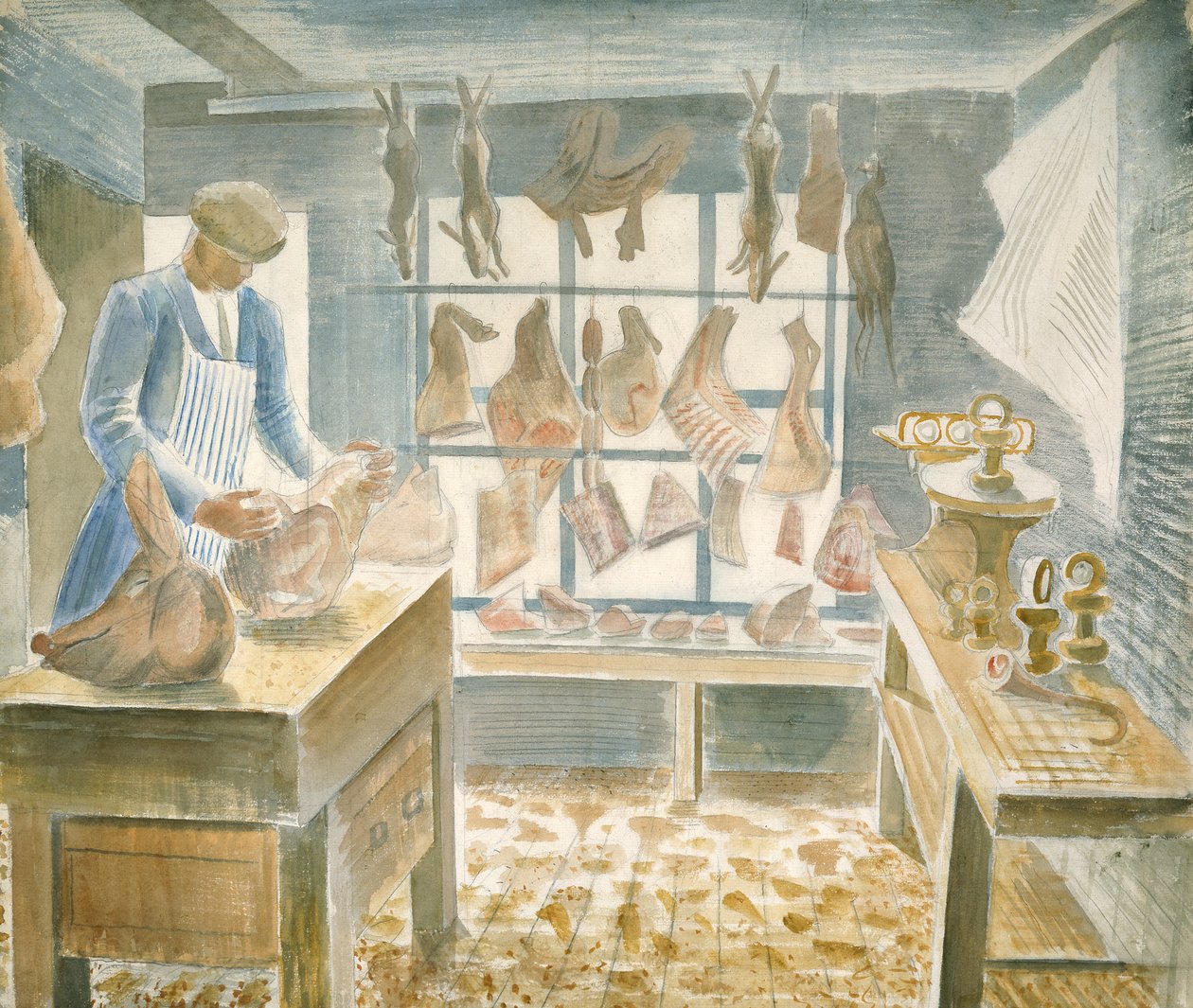 La boucherie - Eric Ravilious