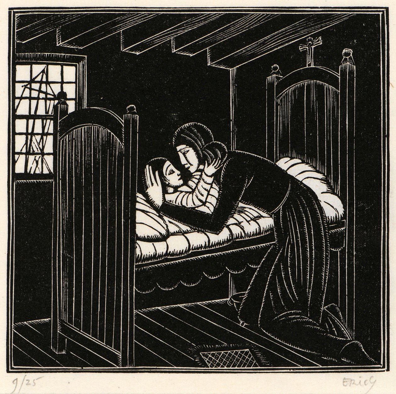 Mère et enfant - Eric Gill