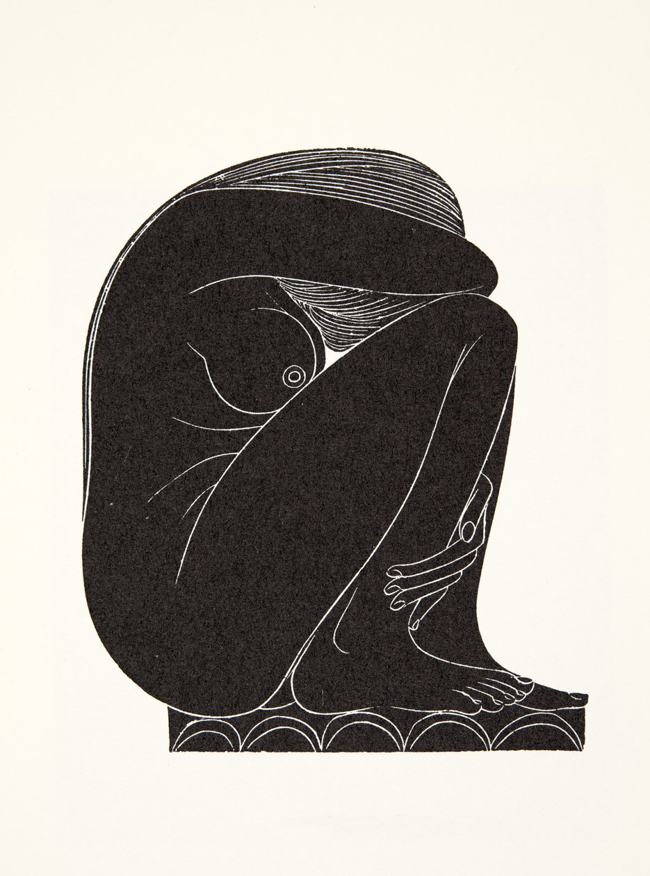 Sur les tuiles - Eric Gill
