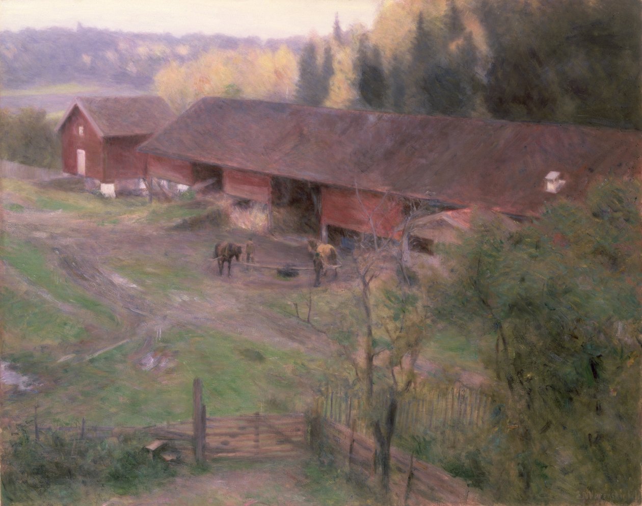 Automne, 1891 - Erik Theodor Werenskiold