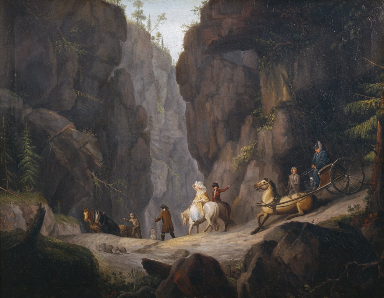 Le passage à travers Krokkleven - Erik Pauelsen