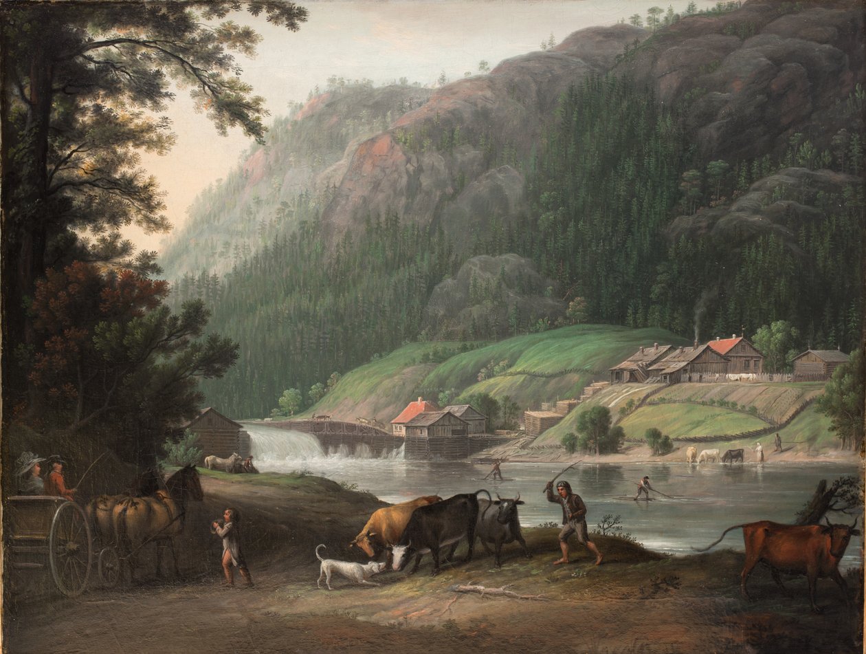 Tistedalen près de Frederikshald en Norvège - Erik Pauelsen
