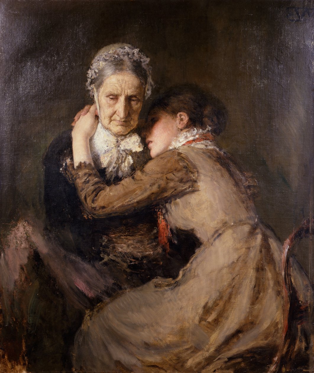 Une confession - Erik Theodor Werenskiold