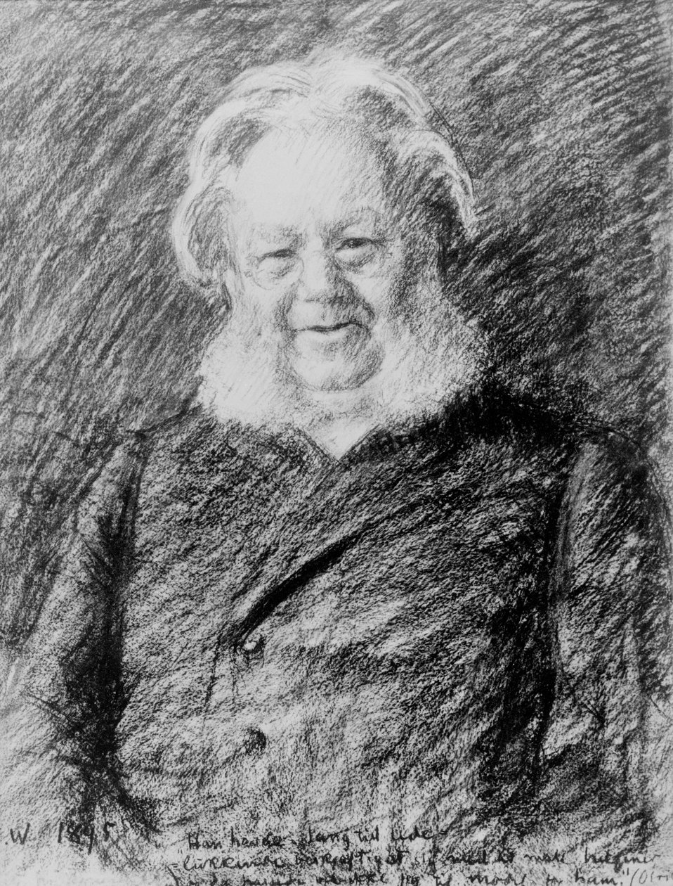 Henrik Ibsen - Erik Theodor Werenskiold