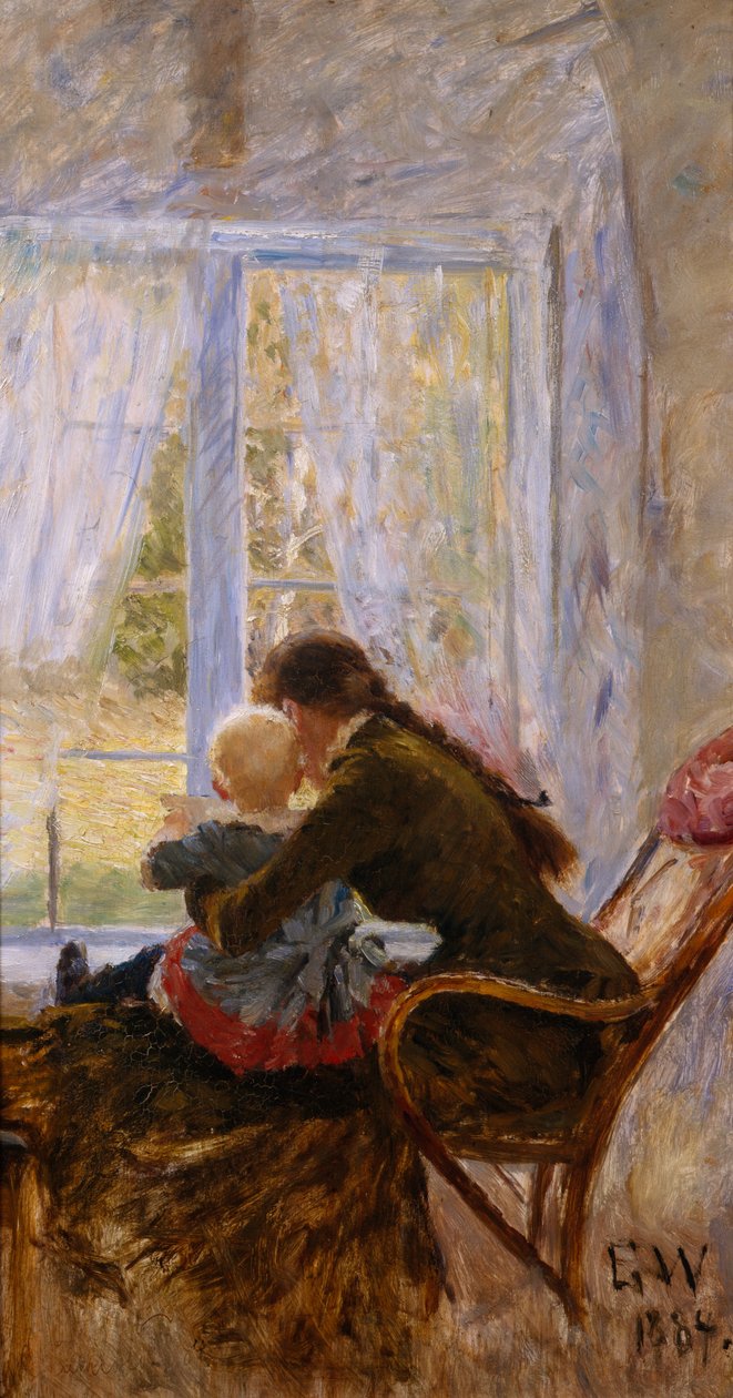 Toi et Bébé - Erik Theodor Werenskiold