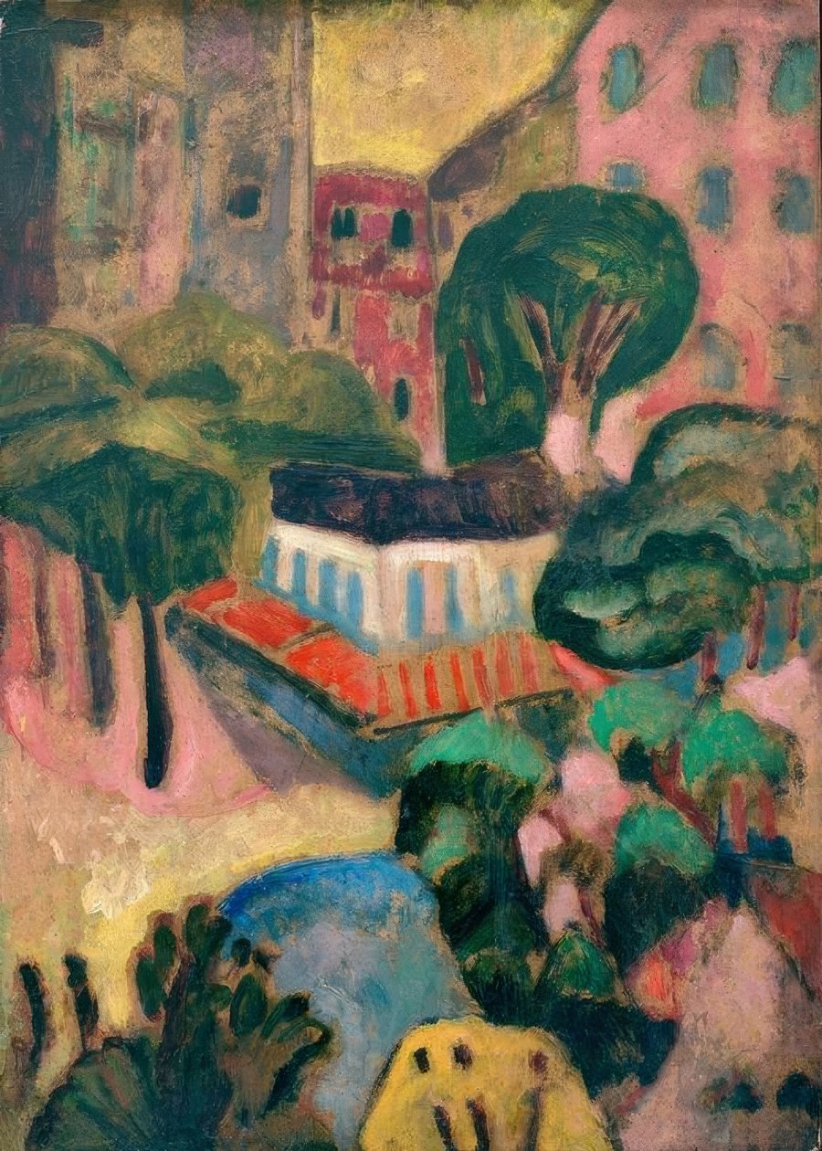 Vue de la ville - Erma Bossi