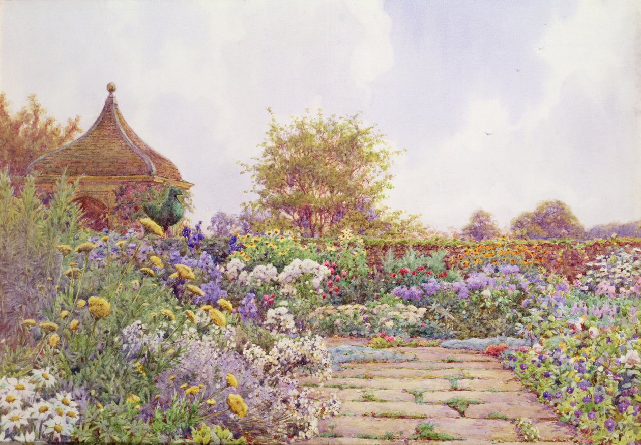 Un Jardin de Campagne Anglais - Ernest Arthur Rowe