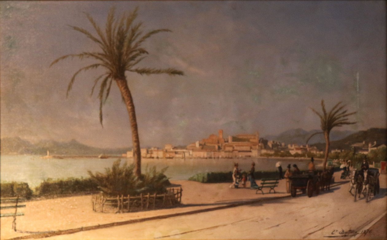 Promenade sur la Croisette - Ernest Buttura