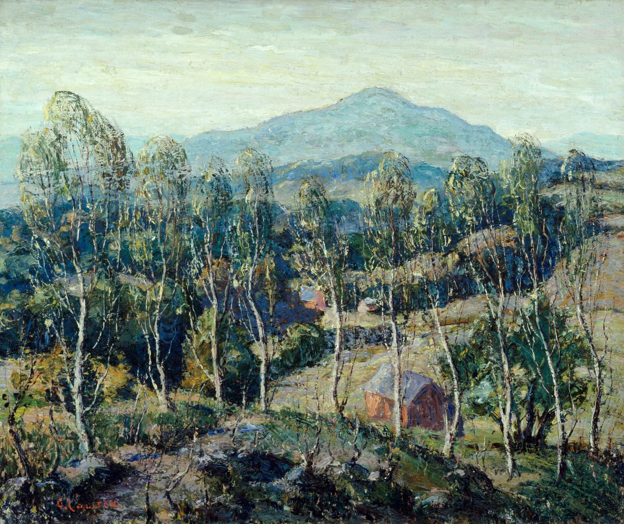 Bouleaux de la Nouvelle-Angleterre - Ernest Lawson