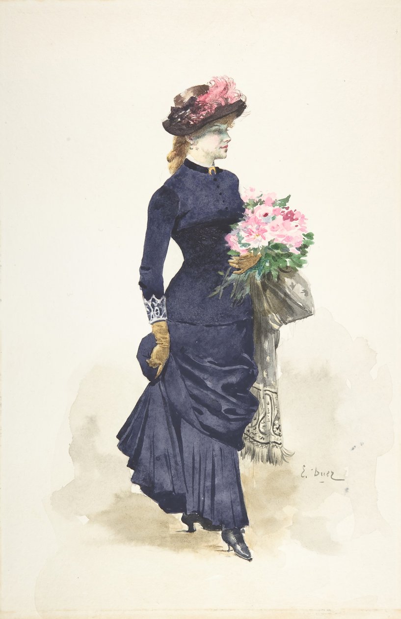 Le Bouquet - Ernest Ange Duez