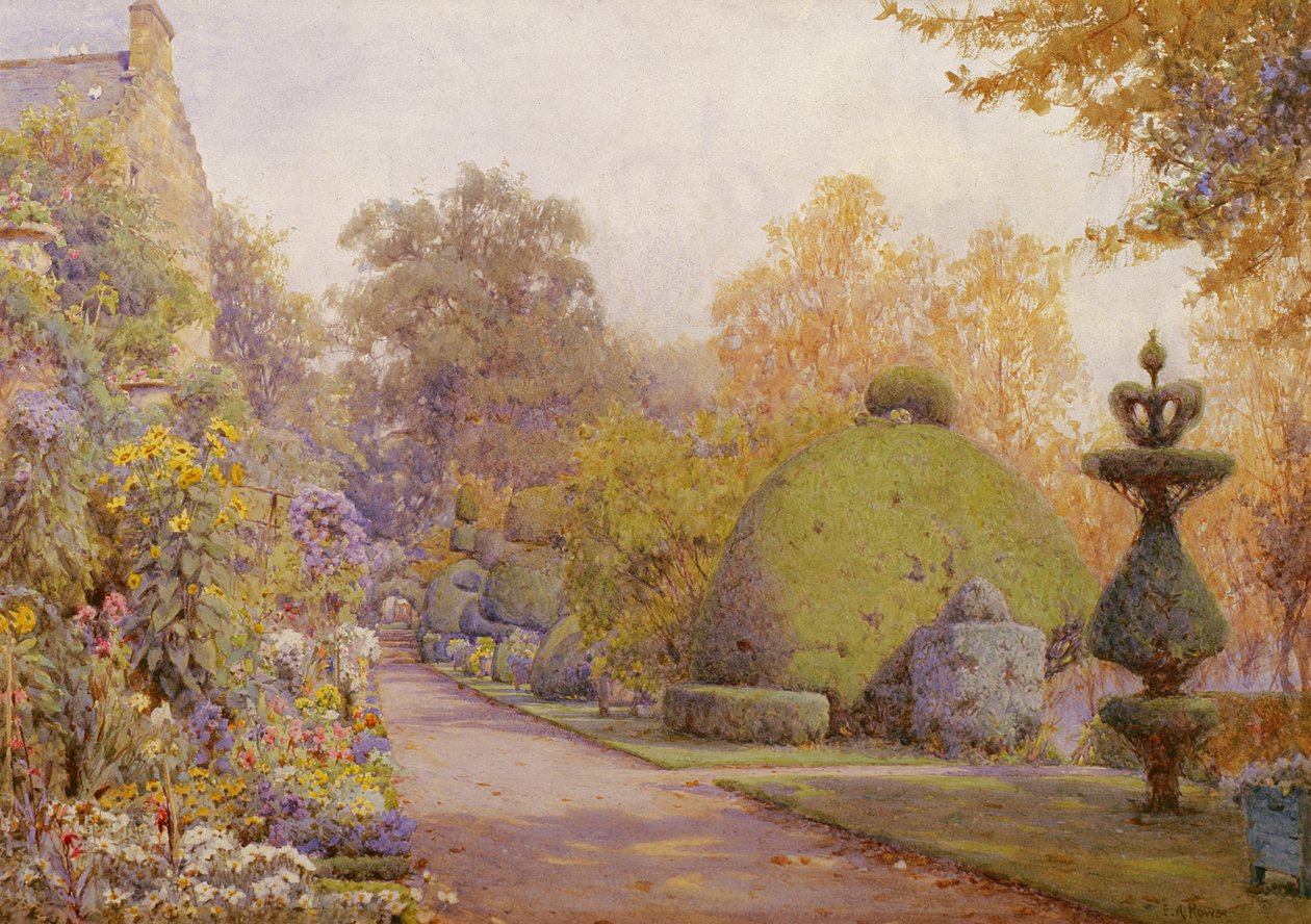 La Promenade des Ifs, Barncluith, Strathclyde - Ernest Arthur Rowe