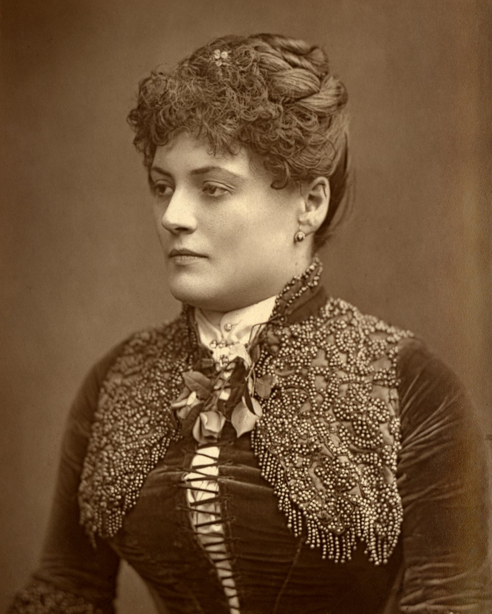 Sophie Eyre, actrice britannique, 1887 - Ernest Barraud