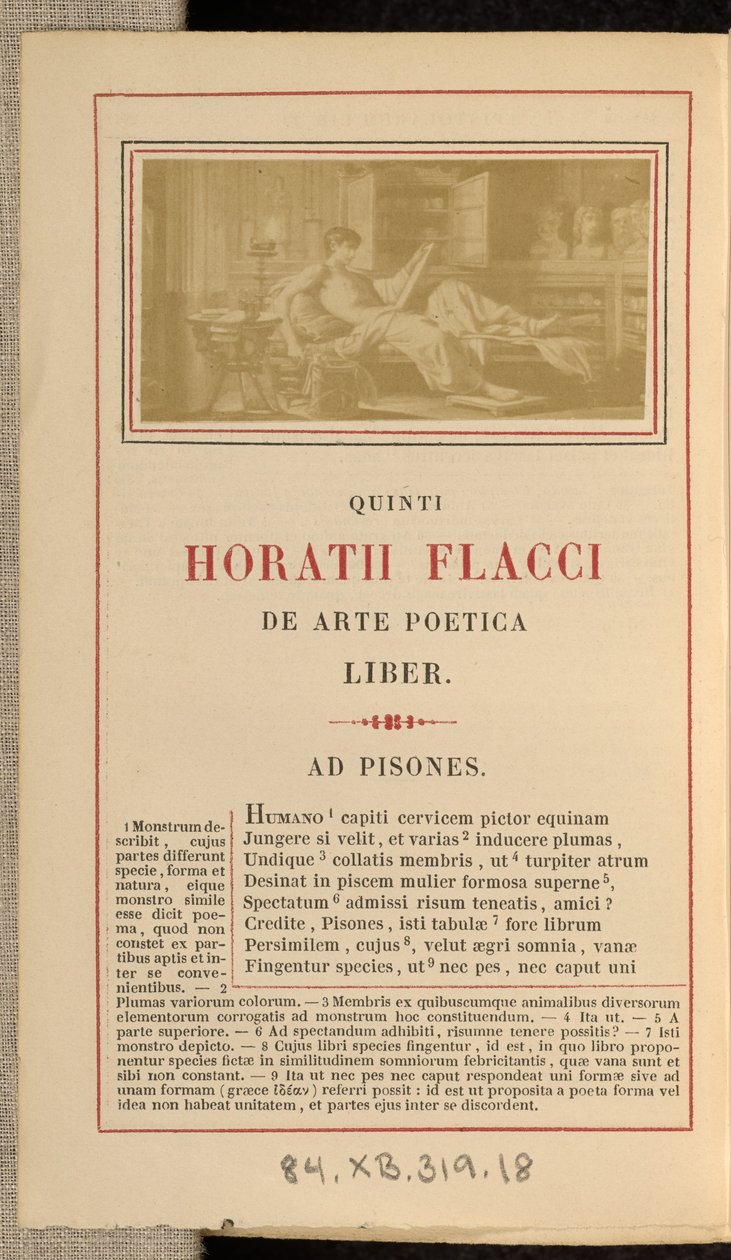 [Poète allongé en train de travailler] - Ernest Barrias