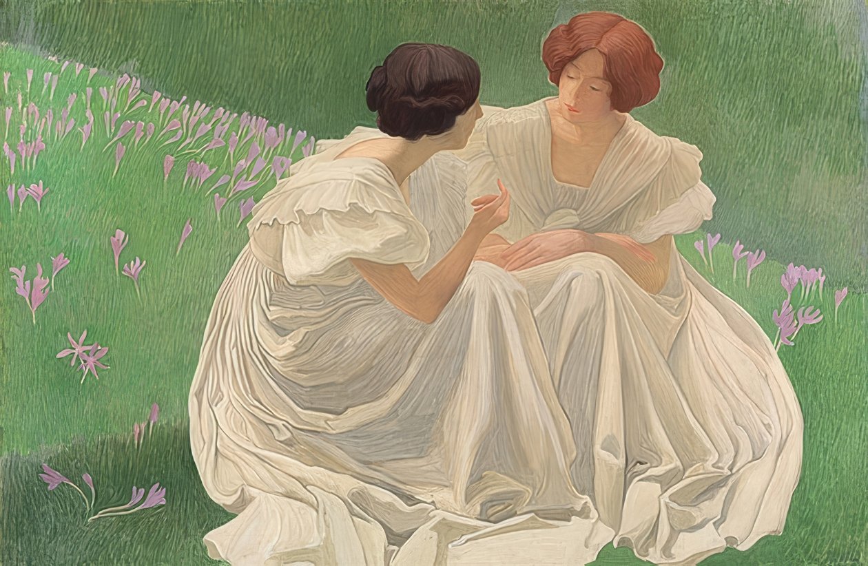 Les Deux Blanches - Ernest Bieler