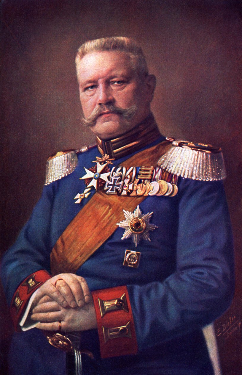Paul von Hindenburg - Ernest Bieler