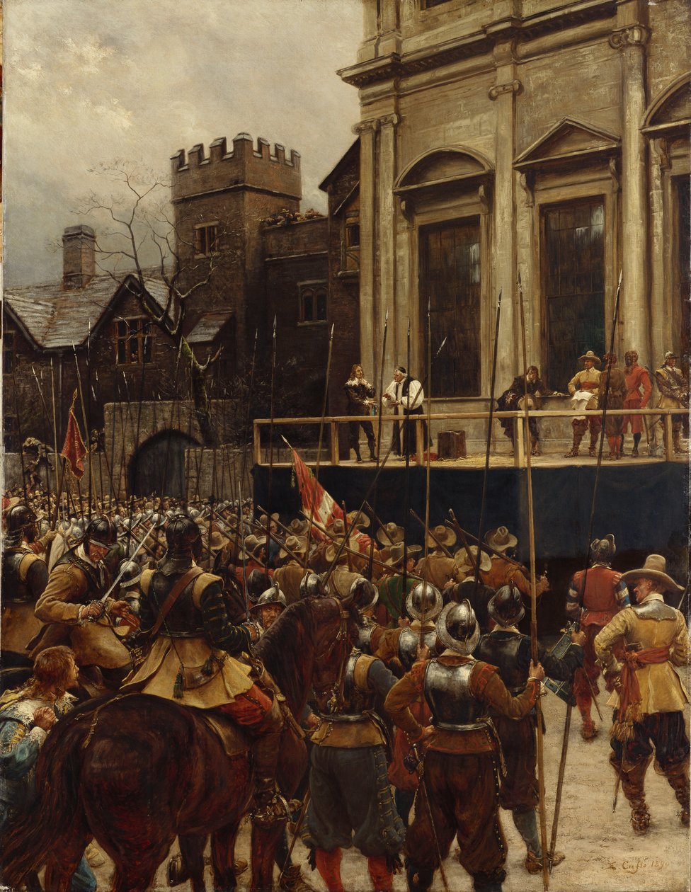 Whitehall, 30 janvier 1649, 1890 - Ernest Crofts
