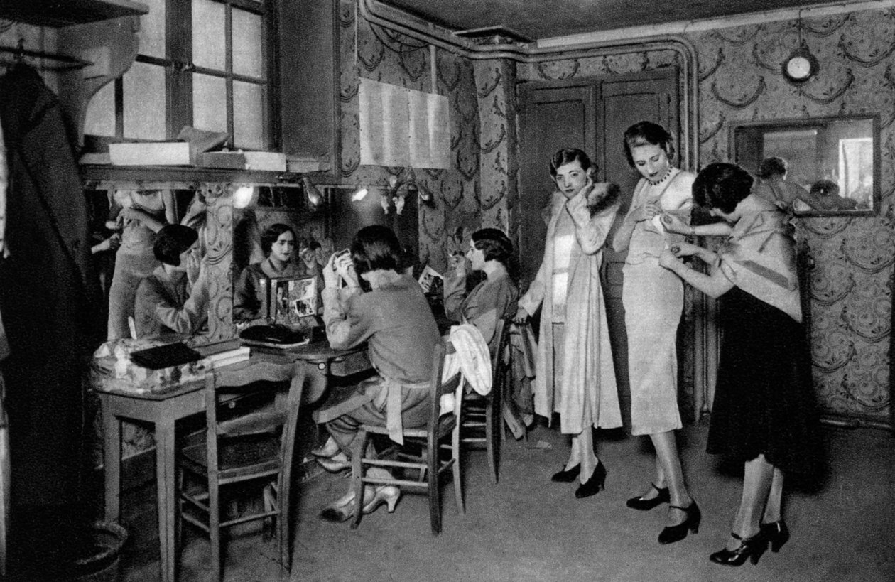 Mannequins chez un grand couturier, Paris, 1931 - Ernest Flammarion