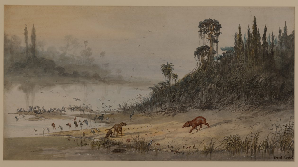 Paysage, 1871 - Ernest Henry Griset