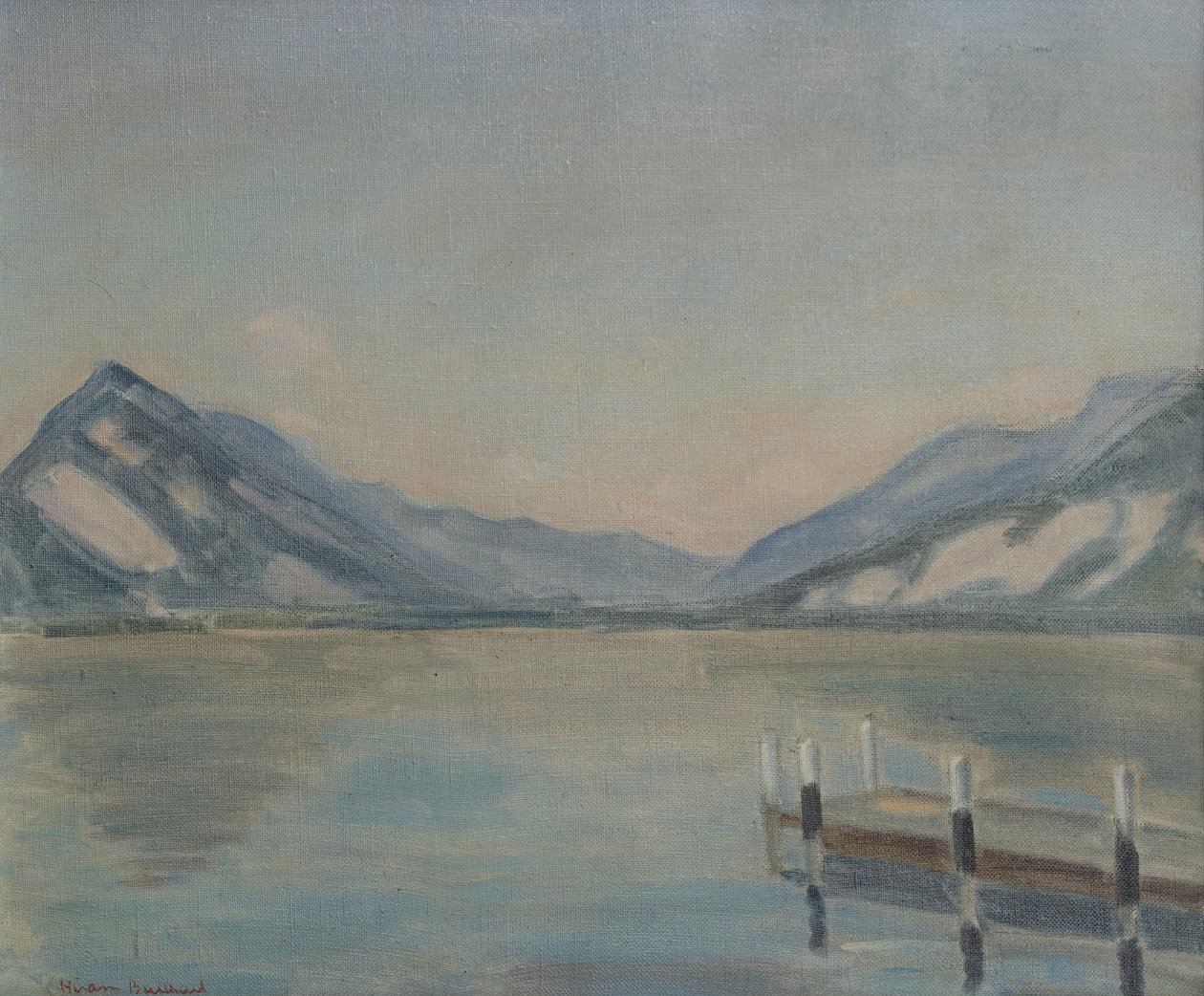Lac de Thoune - Ernest Hiram Brülhart