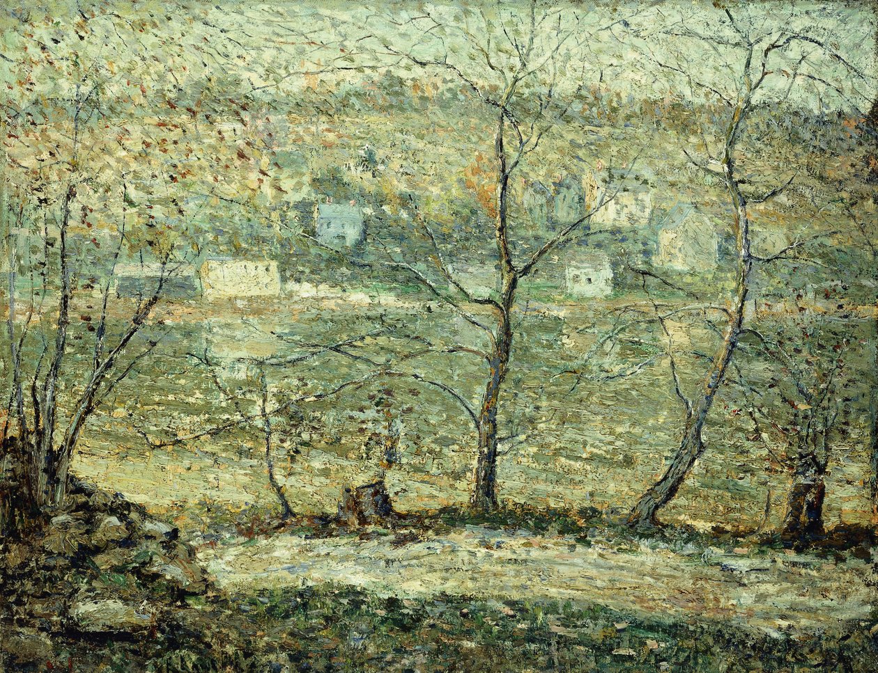 Le long de la rivière - Ernest Lawson