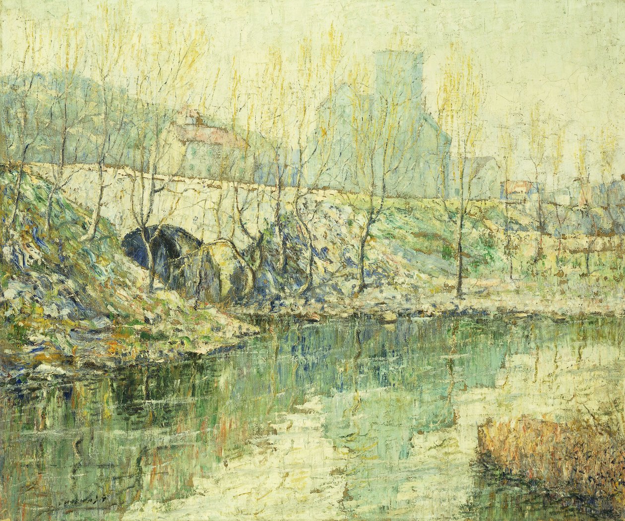 Début du printemps - Ernest Lawson