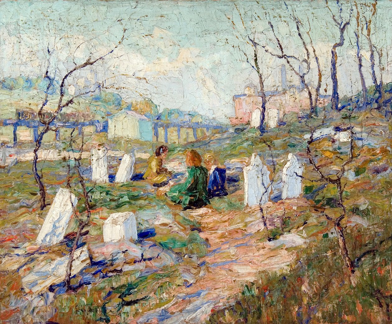 Cimetière - Ernest Lawson