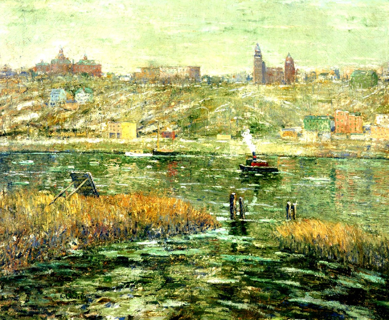 Rivière Harlem, vers 1913-15 - Ernest Lawson