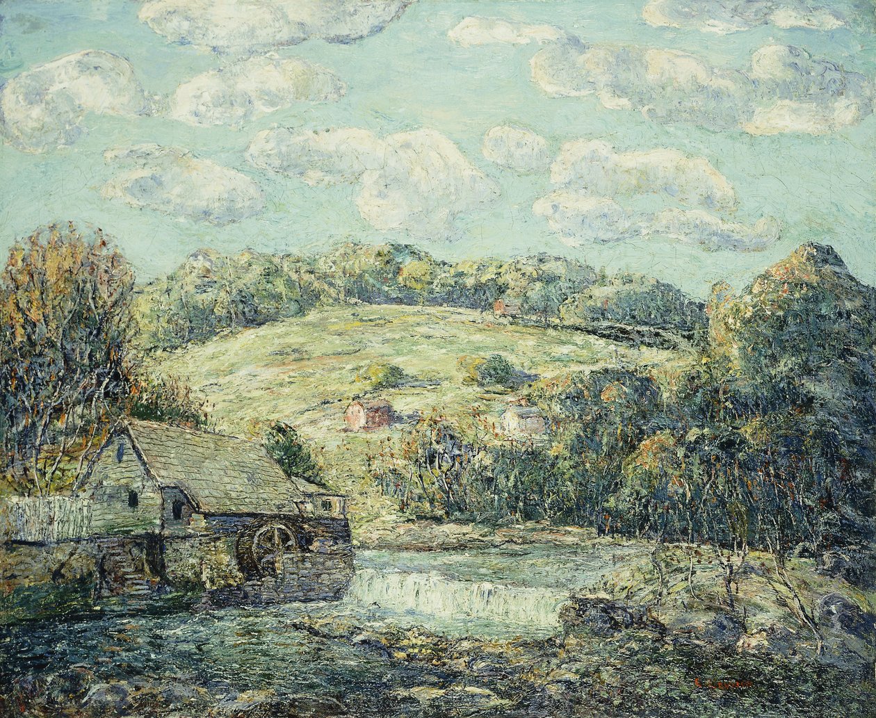 Le Vieux Moulin, Wilton, Connecticut - Ernest Lawson