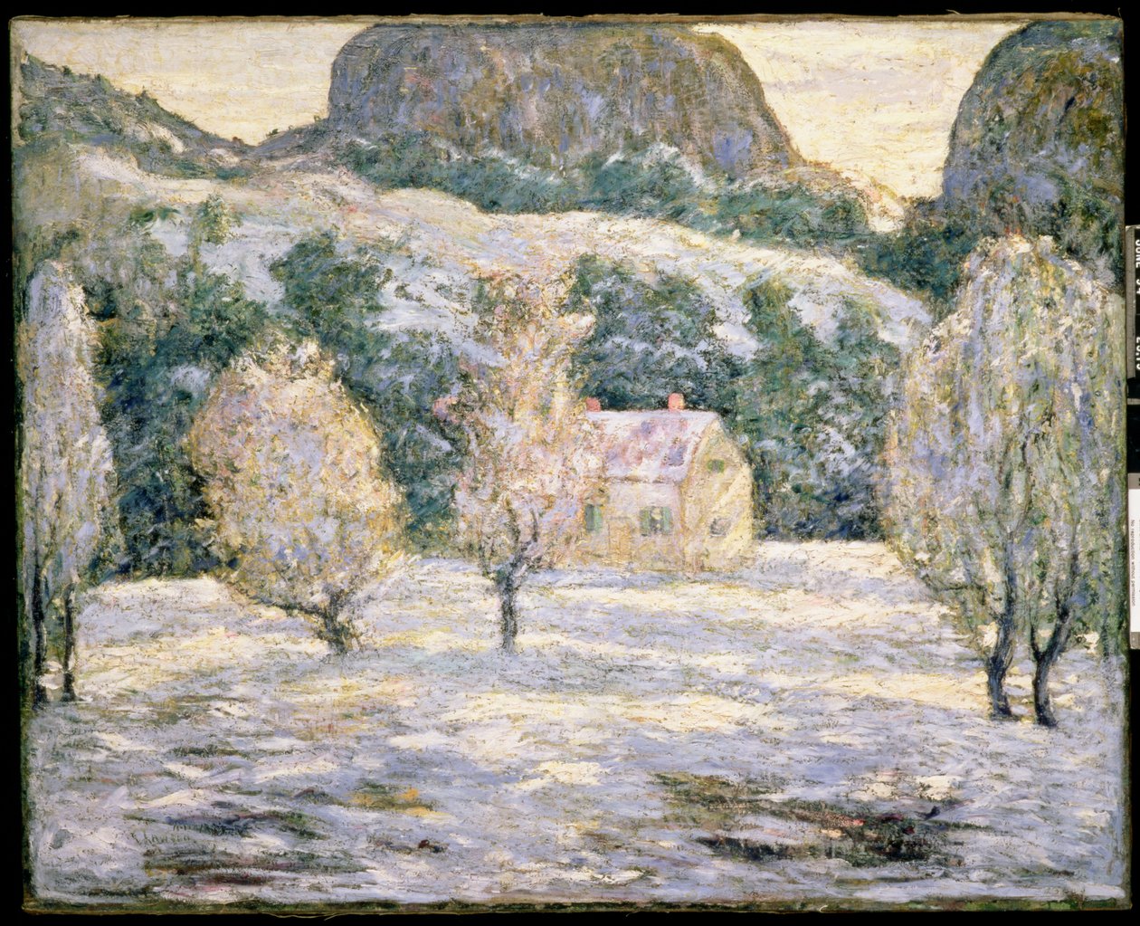 Hiver, vers 1919 - Ernest Lawson