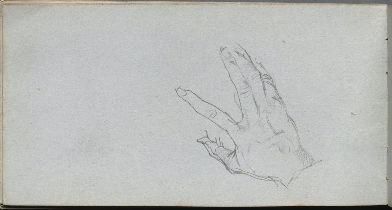 Carnet de croquis, page 68 : Étude d
