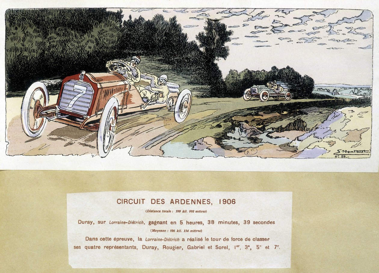 Le circuit des Ardennes - Ernest Montaut