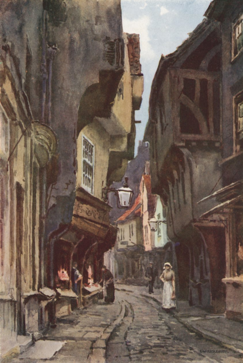 Les Shambles - Ernest William Haslehust