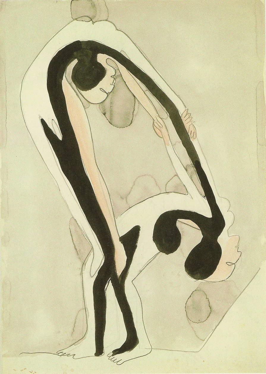 Couple d’acrobates - Ernst Ludwig Kirchner