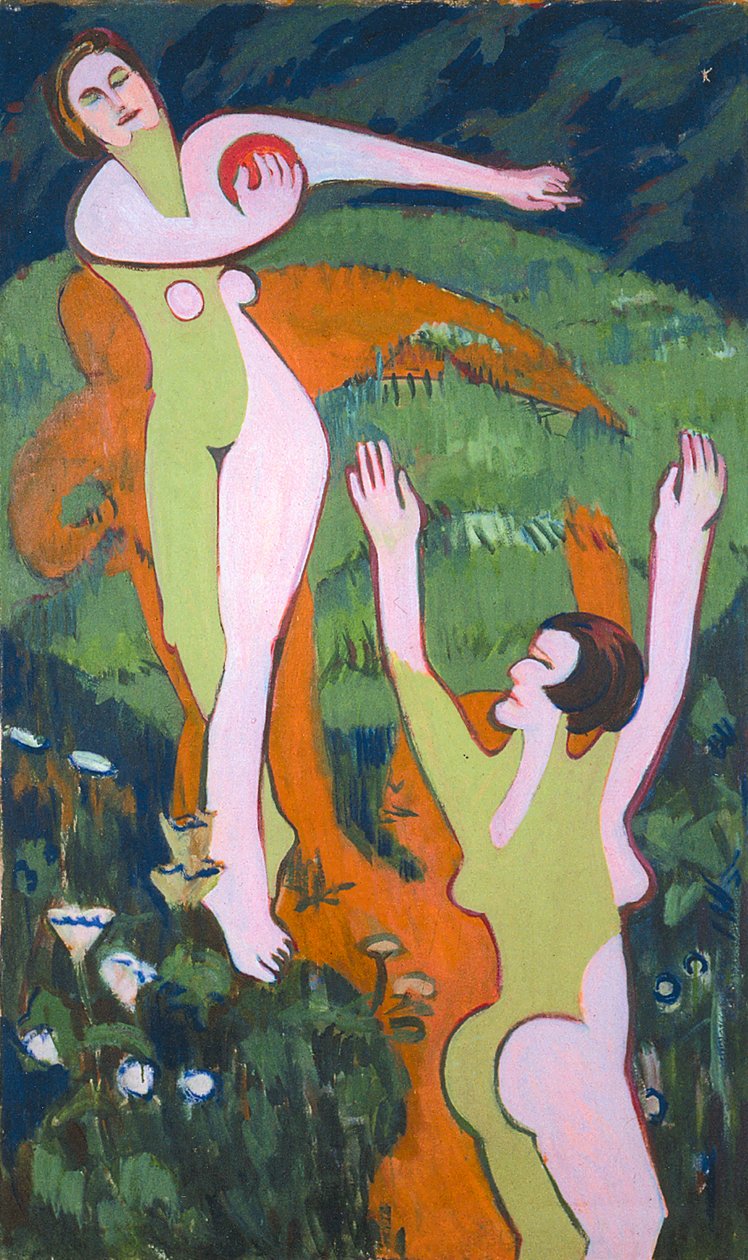 Joueuses de balle - Ernst Ludwig Kirchner