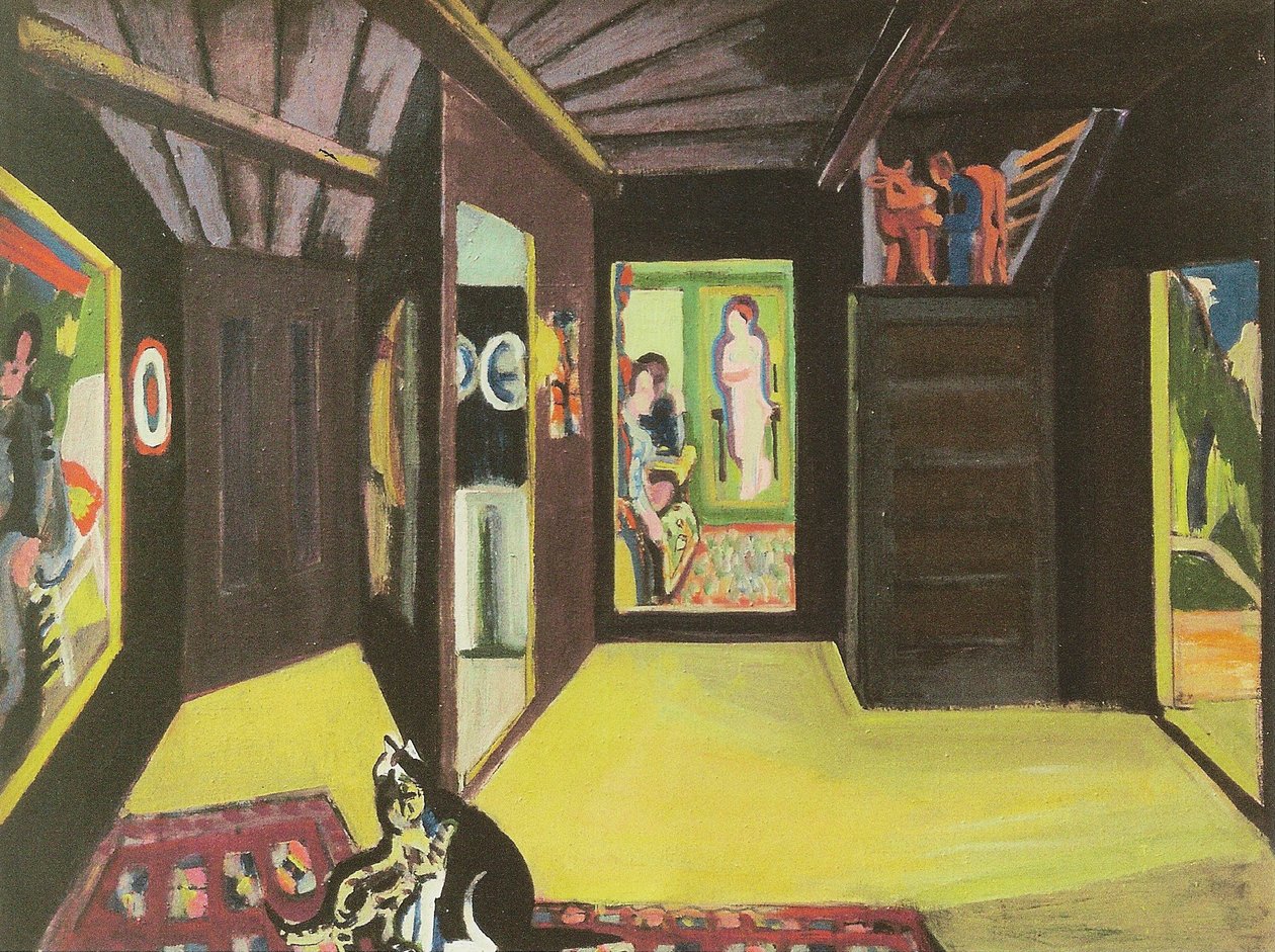 Atelier de montagne - Ernst Ludwig Kirchner