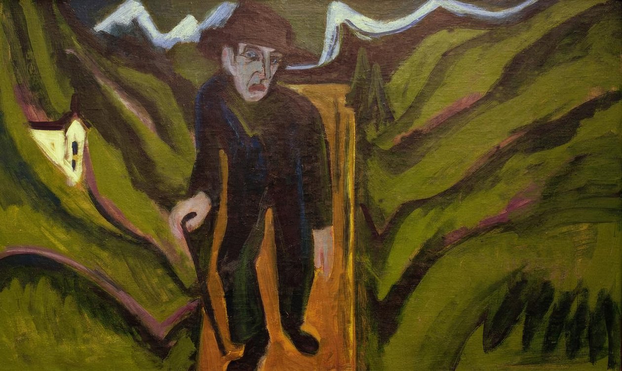 Le Vagabond - Ernst Ludwig Kirchner