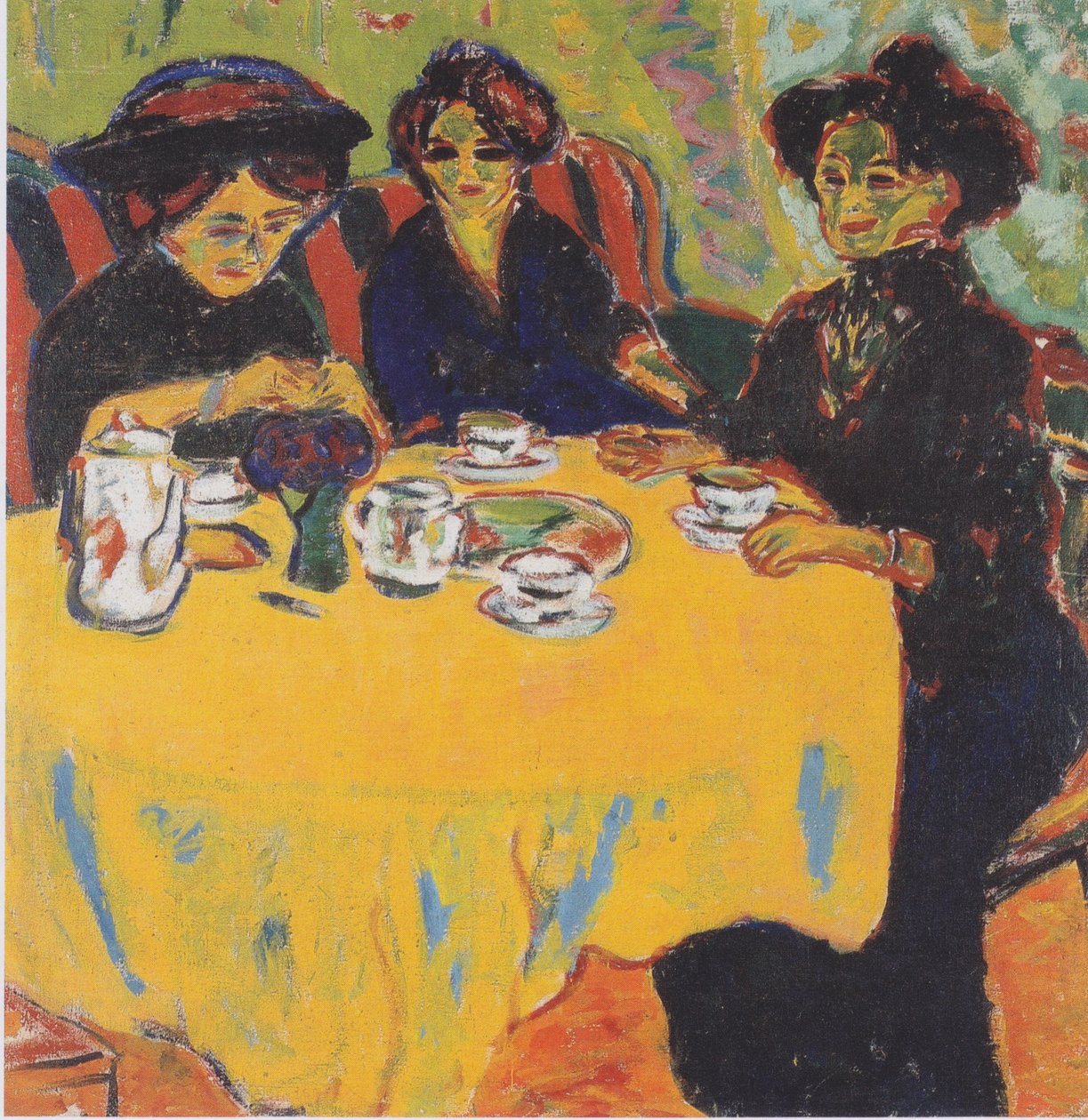 Table de café - Ernst Ludwig Kirchner