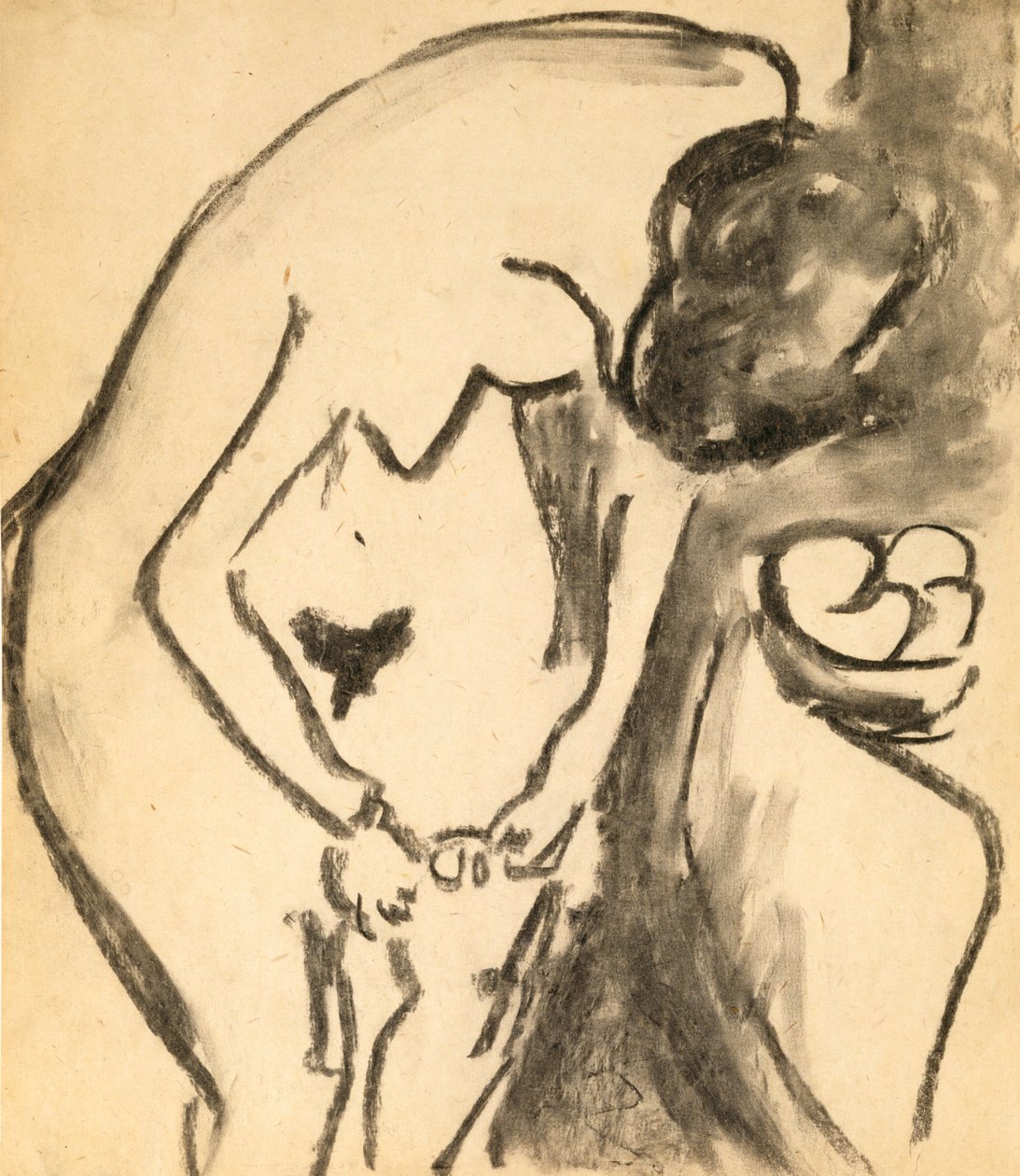 Nu, 1909 - Ernst Ludwig Kirchner