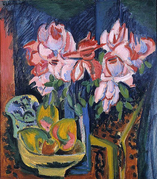 Roses roses - Ernst Ludwig Kirchner