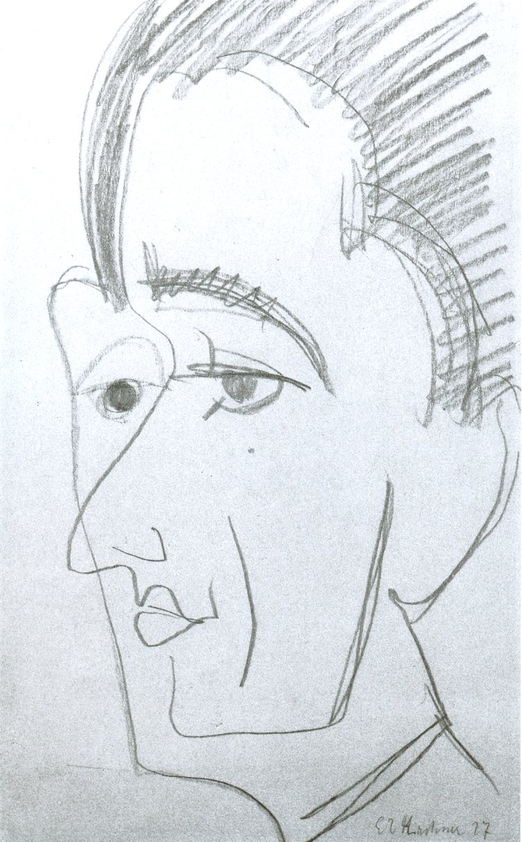 Portrait - Ernst Ludwig Kirchner