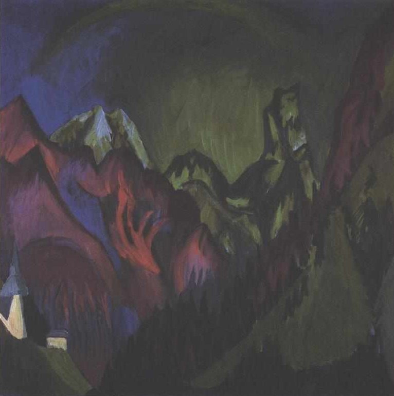 Gorge de Zügen près de Monstein - Ernst Ludwig Kirchner