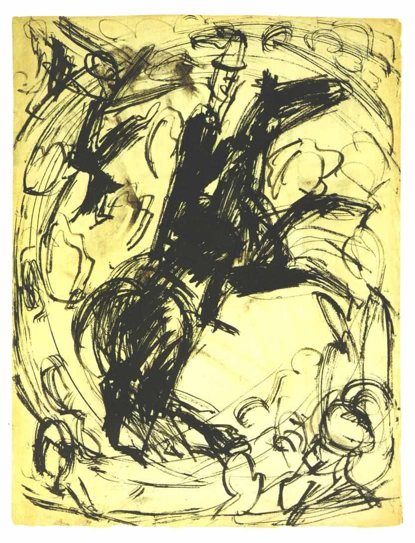 Cavalier de cirque - Ernst Ludwig Kirchner