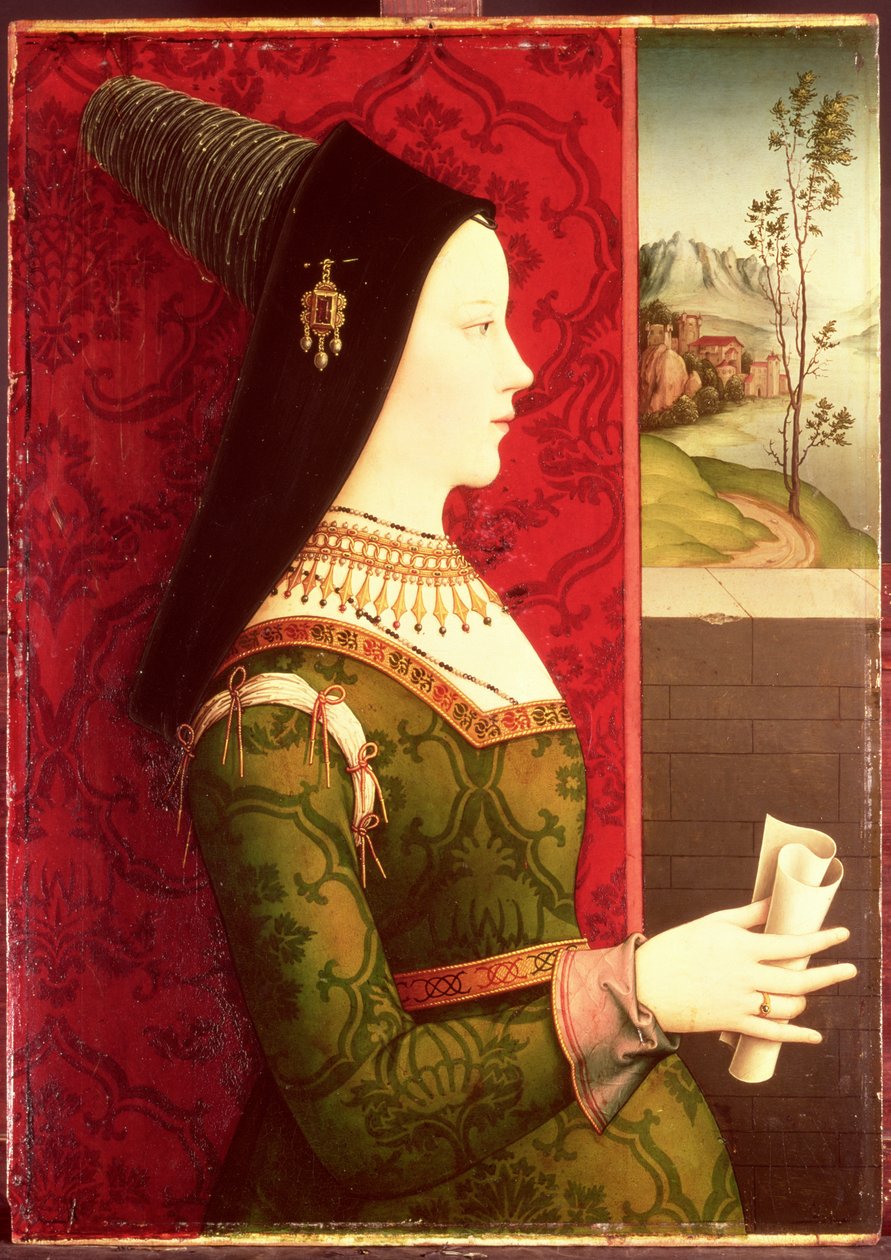 Marie de Bourgogne (1457-82) fille de Charles le Téméraire, duc de Bourgogne (1433-77), épouse de l