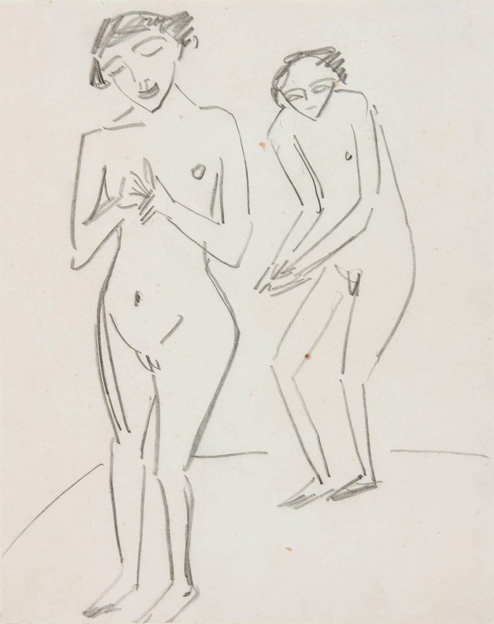 Homme et femme - Ernst Ludwig Kirchner